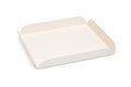 Carrés rainés blancs Packissimo