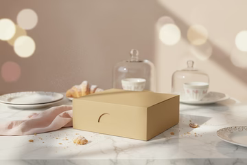 Boîtes pâtissières kraft