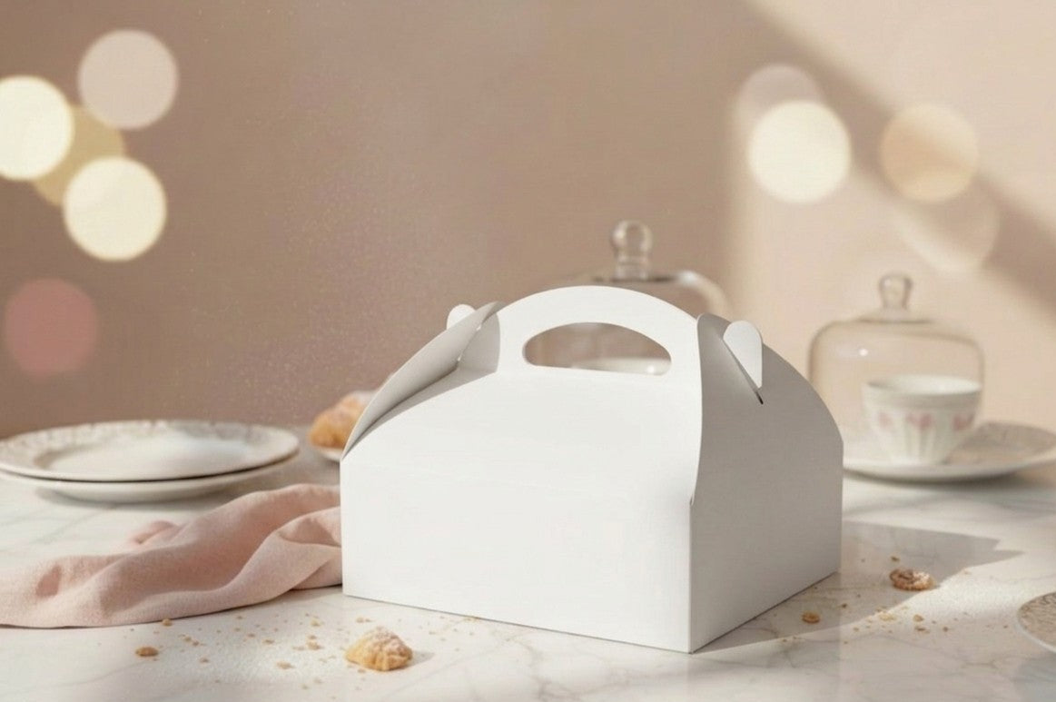 Boîtes poignées blanches